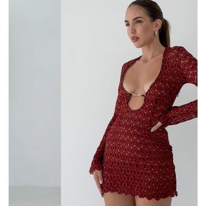 Rumored new with tags never word red dress